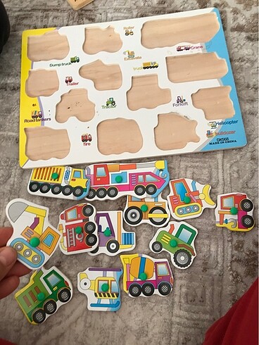 Fisher Price Ahşap pazzle