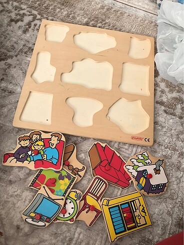 Fisher Price Ahşap pazzle