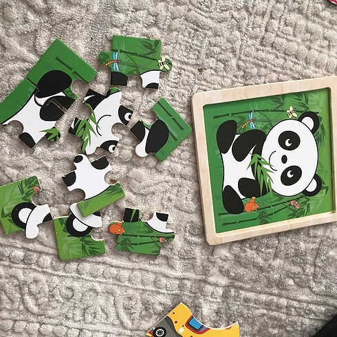 Fisher Price Ahşap puzzle