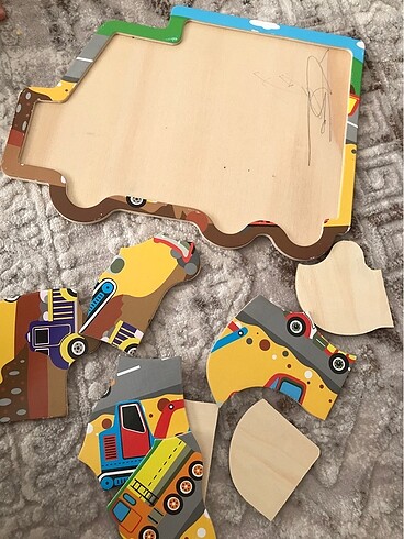 Fisher Price Ahşap puzzle
