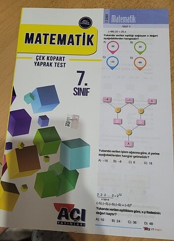 Matematik yaprak test