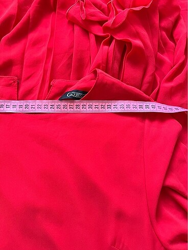 Şık şifon tesettür elbise - Görsel 7