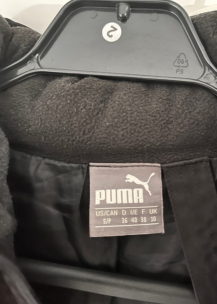 Puma siyah mont - Görsel 3