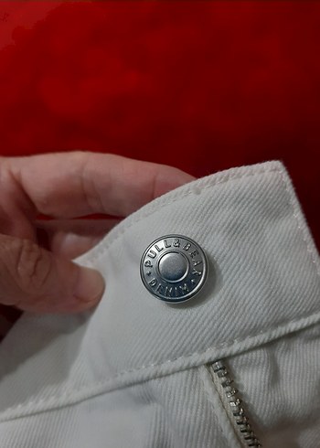 40 Beden beyaz Renk Beyaz Pamuklu kadın Kargo Şort