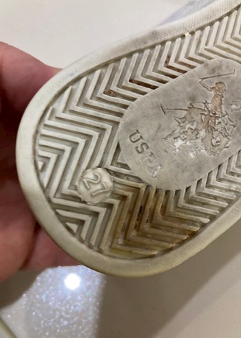 Beyaz Erkek Çocuk Sneakers - U.S. Polo Assn. - Görsel 8