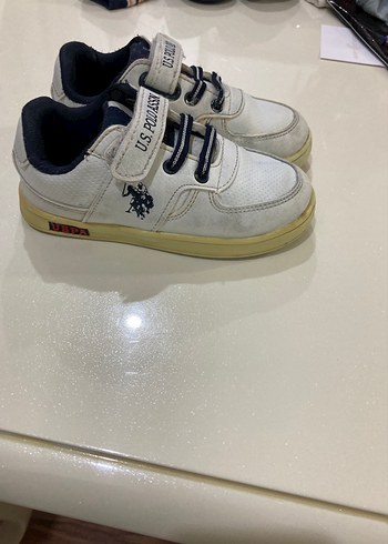Beyaz Erkek Çocuk Sneakers - U.S. Polo Assn. - Görsel 2