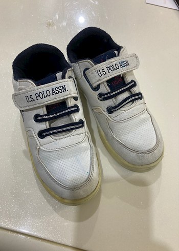 Beyaz Erkek Çocuk Sneakers - U.S. Polo Assn. - Görsel 4