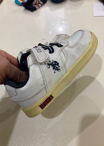 Beyaz Erkek Çocuk Sneakers - U.S. Polo Assn. - Görsel 7