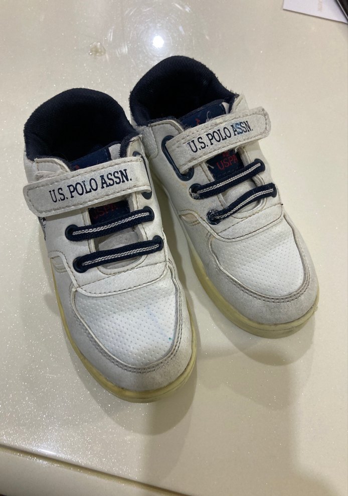 Beyaz Erkek Çocuk Sneakers - U.S. Polo Assn. - Görsel 4