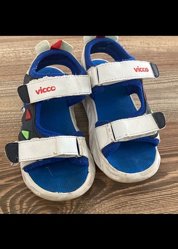 Vicco Mavi Erkek Çocuk Cırt Cırtlı Sandalet