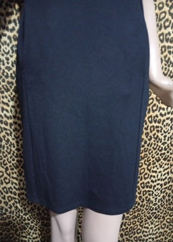 adL Siyah Kadın Kısa Kollu Triko Elbise - Görsel 6