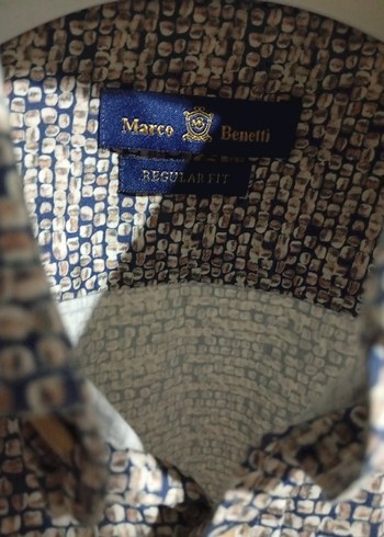 Marco Benelli Gri Erkek Uzun Kollu Düğmeli Gömlek - Görsel 4