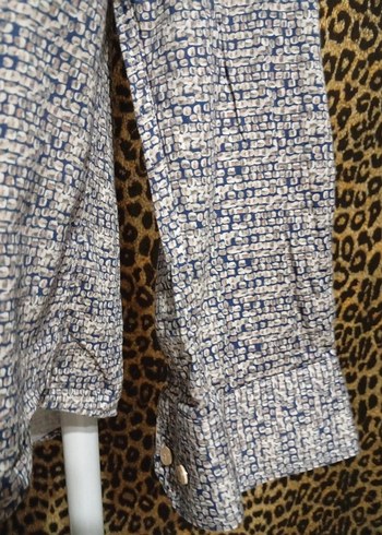 Marco Benelli Gri Erkek Uzun Kollu Düğmeli Gömlek - Görsel 5