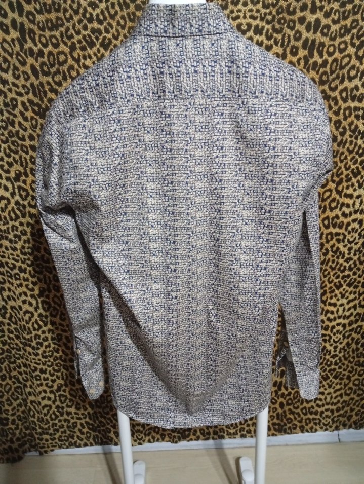 Marco Benelli Gri Erkek Uzun Kollu Düğmeli Gömlek - Görsel 2