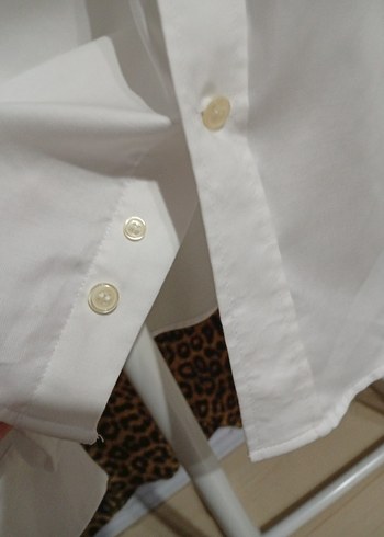 NetWork Düğmeli Beyaz Pamuklu Erkek Gömlek - Görsel 5