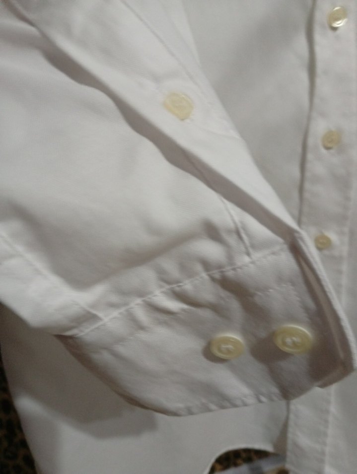 NetWork Düğmeli Beyaz Pamuklu Erkek Gömlek - Görsel 4