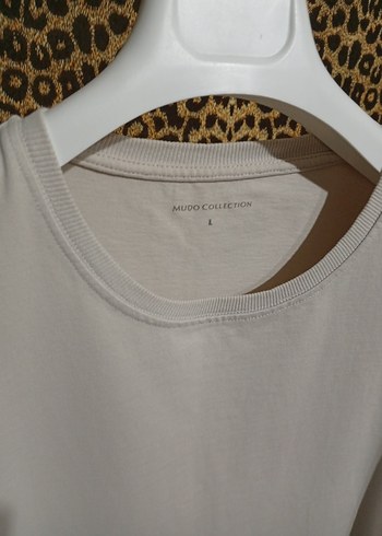 MUDO COLLECTION Erkek Beyaz Kısa Kollu Pamuk Tişört - Görsel 4