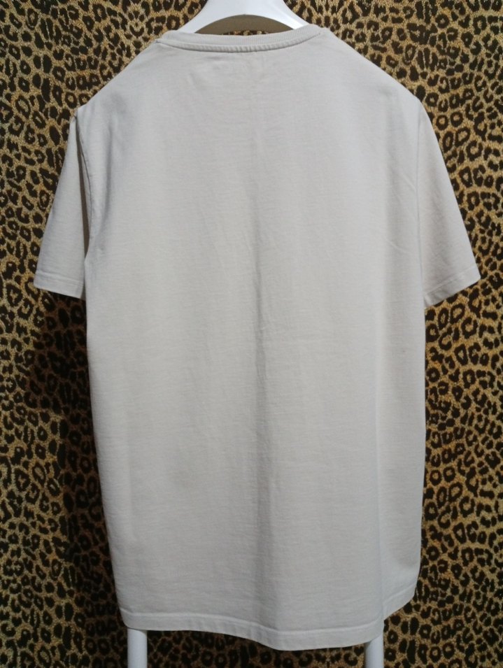 MUDO COLLECTION Erkek Beyaz Kısa Kollu Pamuk Tişört - Görsel 2