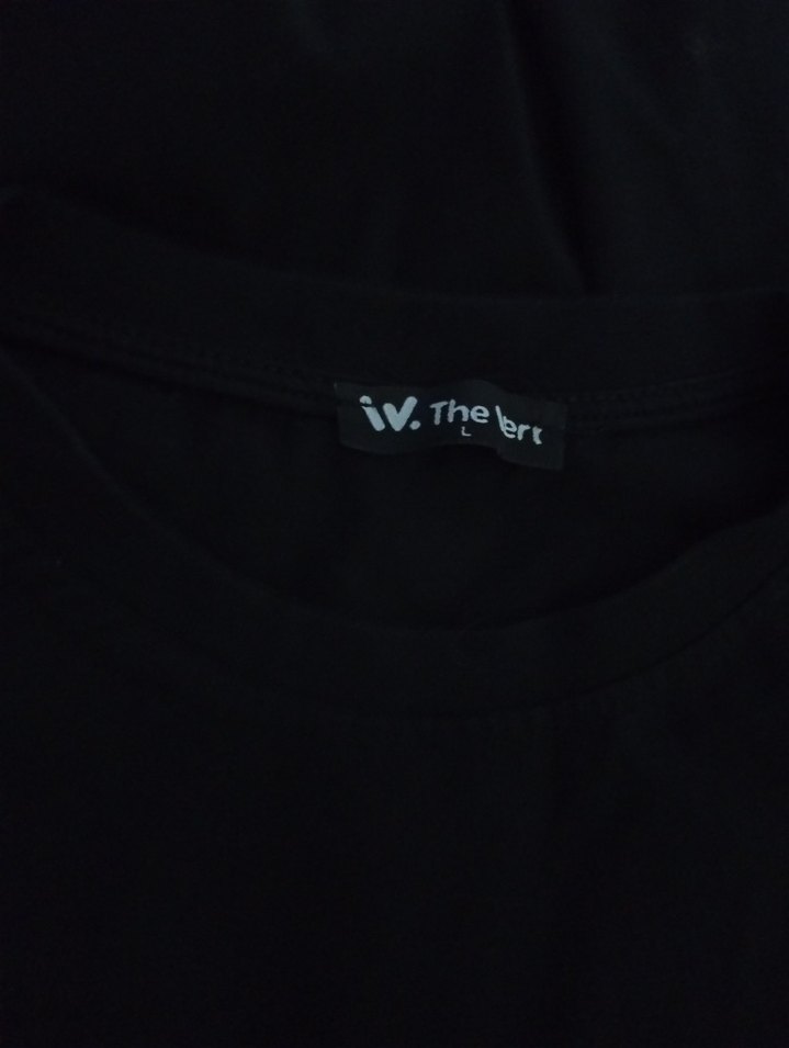 The Vert Erkek Mavi Baskılı Rahat Kesim Tişört - Görsel 5