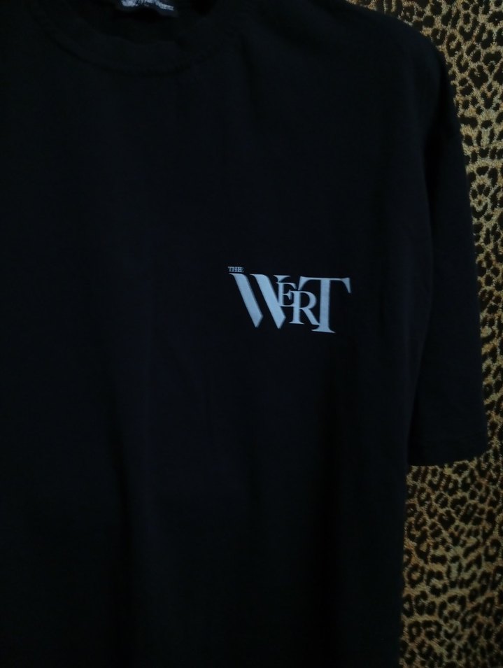 The Vert Erkek Mavi Baskılı Rahat Kesim Tişört - Görsel 3