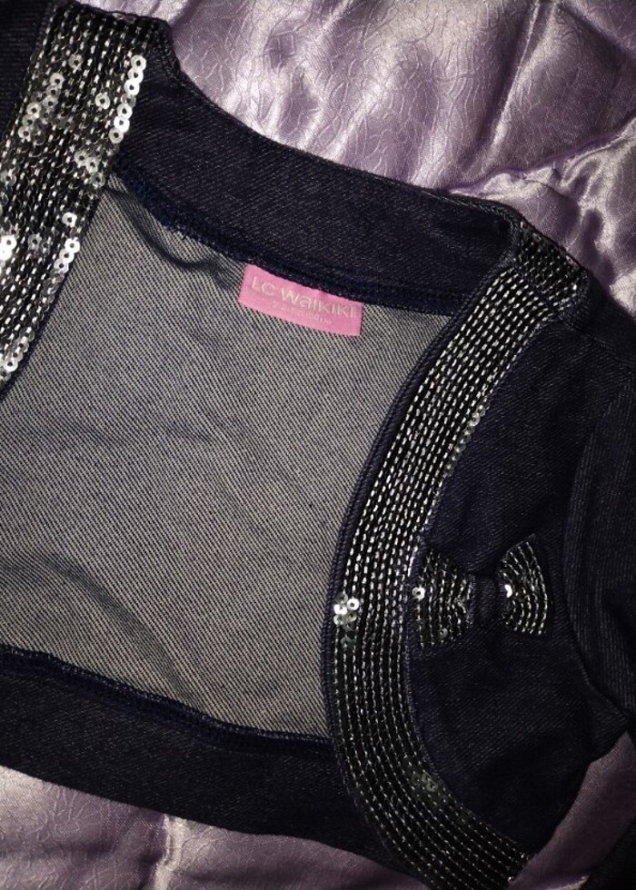 Crop ceket çocuk  - Görsel 2