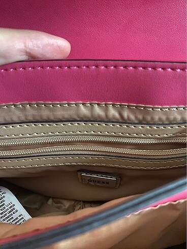 Guess orijinal Guess çanta pembe