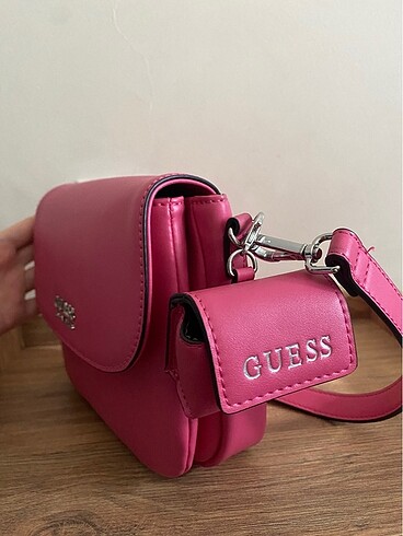 Beden pembe Renk orijinal Guess çanta pembe