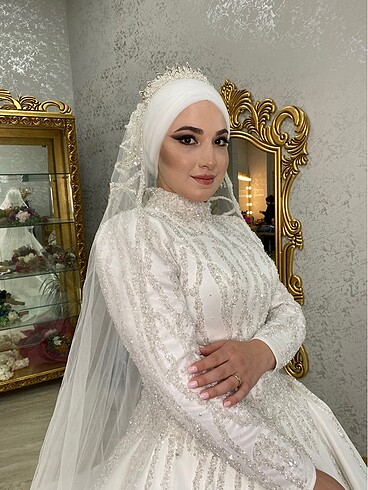 42 Beden Özel tasarım gelinlik kasnak