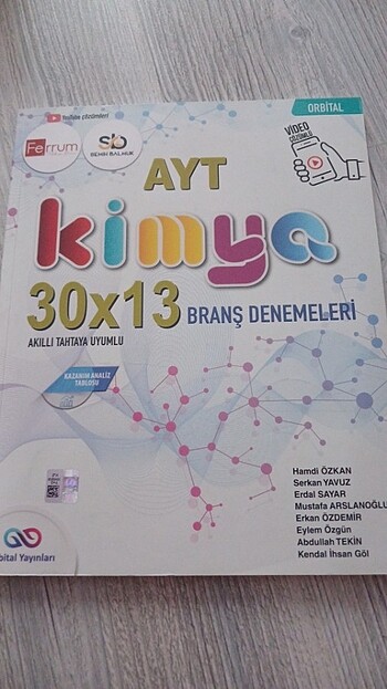 Ayt kimya deneme 