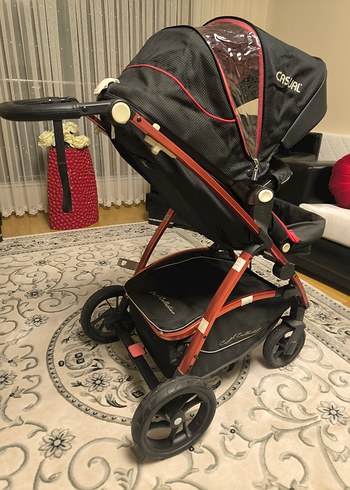 Kırmızı CASUAL Bebek Arabası Yepyeni - Görsel 6