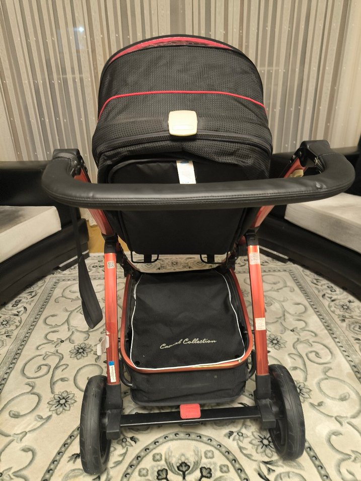 Kırmızı CASUAL Bebek Arabası Yepyeni - Görsel 2