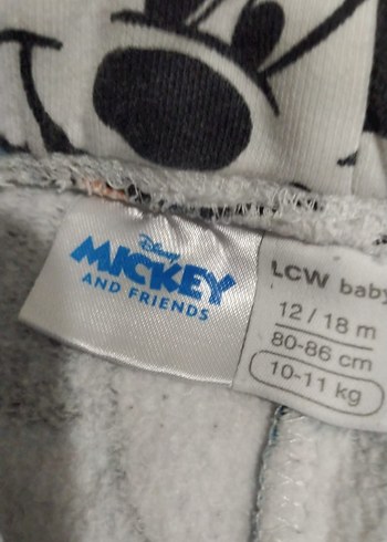 Kız Çocuk Renkli Baskılı eşofman altı - Görsel 2