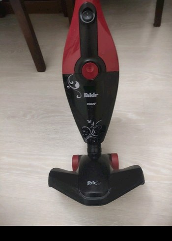 Kırmızı Fakir Dikey Elektrikli Süpürge