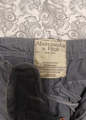 Düğmeli Gri Denim Erkek Şort - Görsel 2