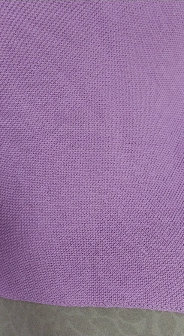 Pastel Mor Örgü Çocuk Battaniyesi - Görsel 2