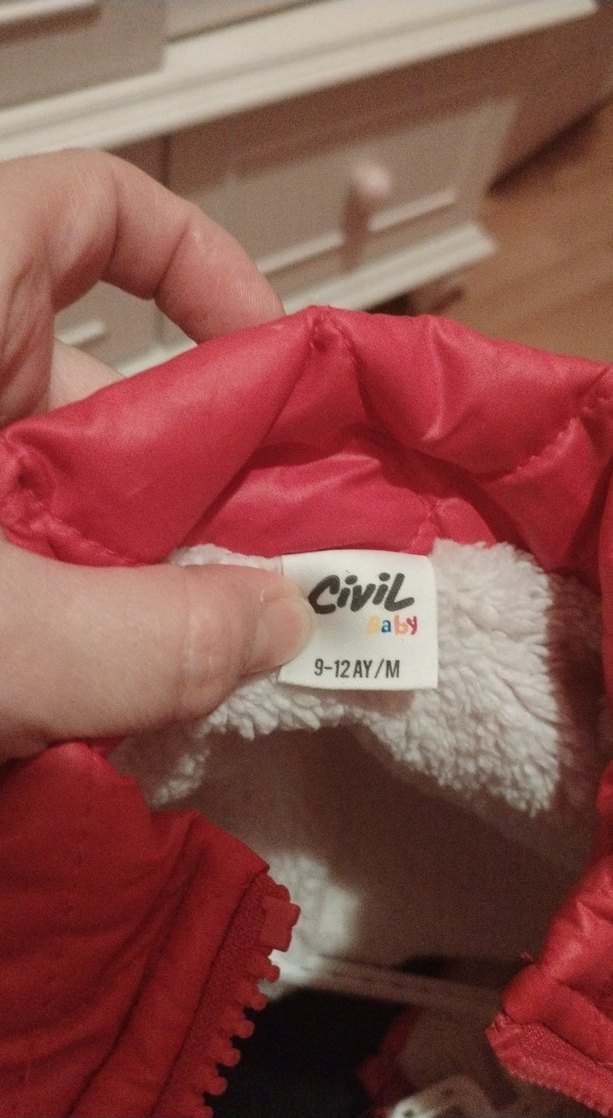 Kız Çocuk Pembe Fermuarlı Yelek - Görsel 4