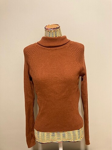 Pull and Bear Pull&Bear Boğazlı Triko