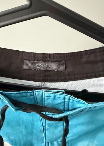 Erkek Çok Renkli Bağcıklı Midi Deniz Şortu - Görsel 4