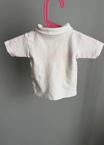 Kız Çocuk Beyaz Pamuklu Kısa Kollu Gömlek - Görsel 4