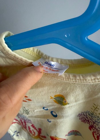 Sarı Kız Çocuk Kısa Kollu Baskılı Tişört - Görsel 4