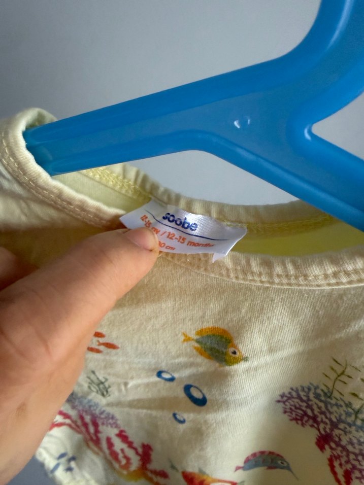 Sarı Kız Çocuk Kısa Kollu Baskılı Tişört - Görsel 4