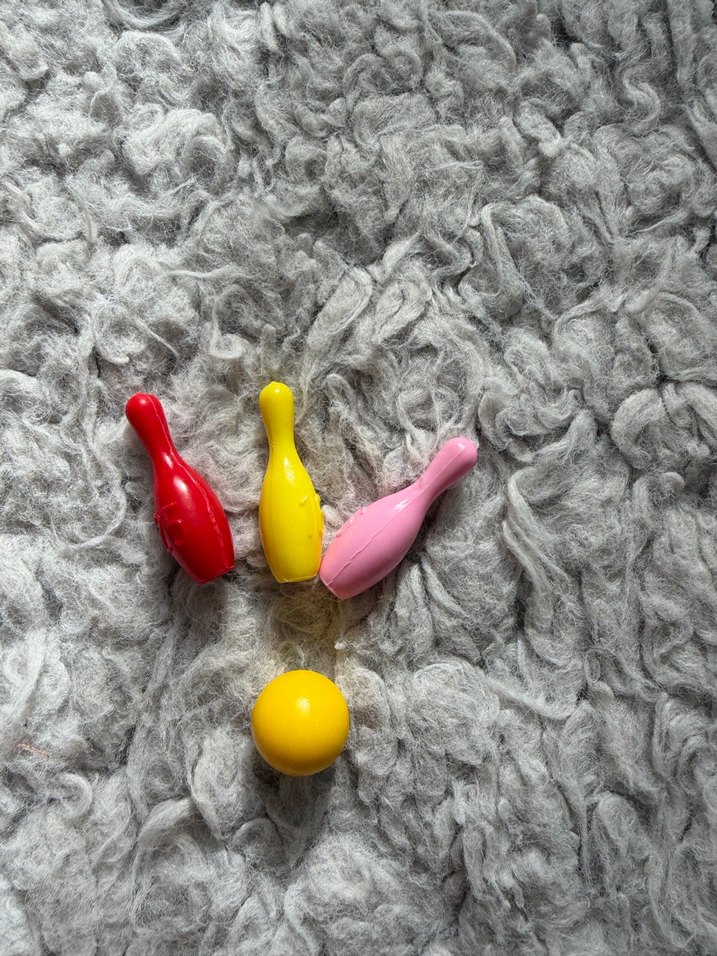 Mini Renkli Bowling Oyuncak Seti - Görsel 2