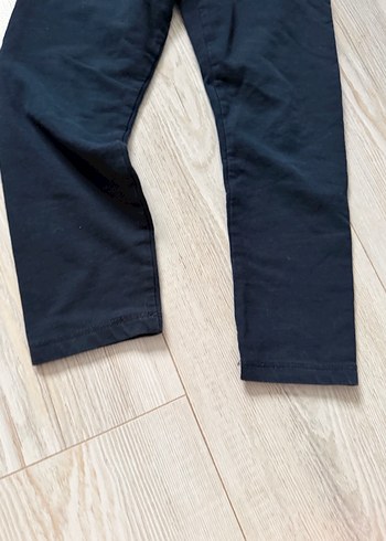 Koyu Mavi Kız Denim Tayt - Görsel 2