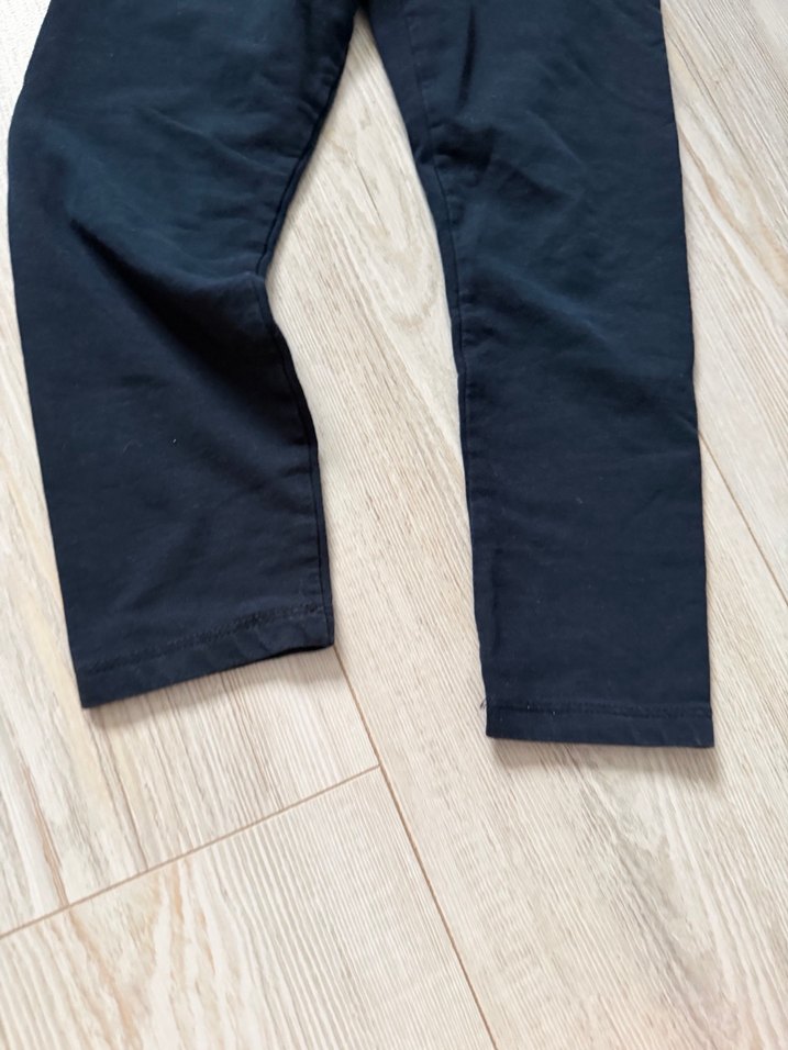 Koyu Mavi Kız Denim Tayt - Görsel 2