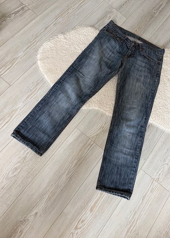 Levis Koyu Mavi Yikamali Denim Jean