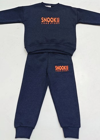 Zara Siyah Baskılı Erkek Çocuk Eşofman Takımı