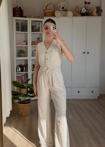 Keten Kadın Pantolon