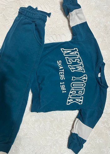 Mavi Erkek Bebek Street Wear Takım - Görsel 2