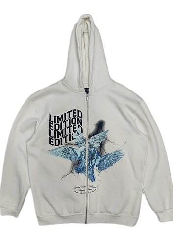 Boohooman Premium Oversize Zip Hoodie 