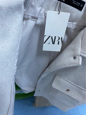 m Beden beyaz Renk Zara ceket